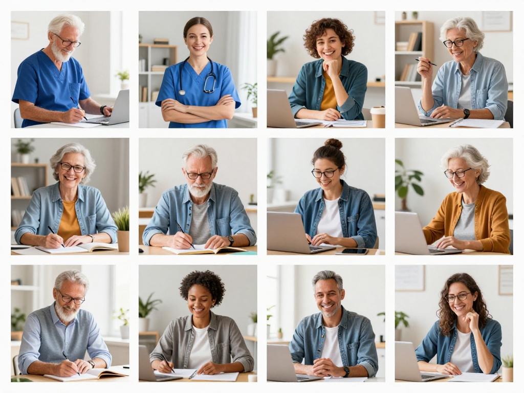 Erfahrene Mitarbeiter im Team